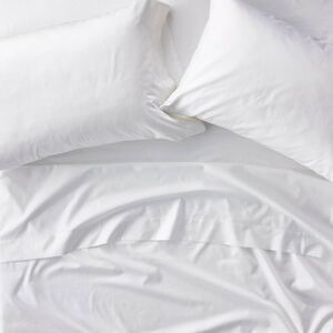 Full 600 Thread Count Sateen Sheet Set White - Casaluna